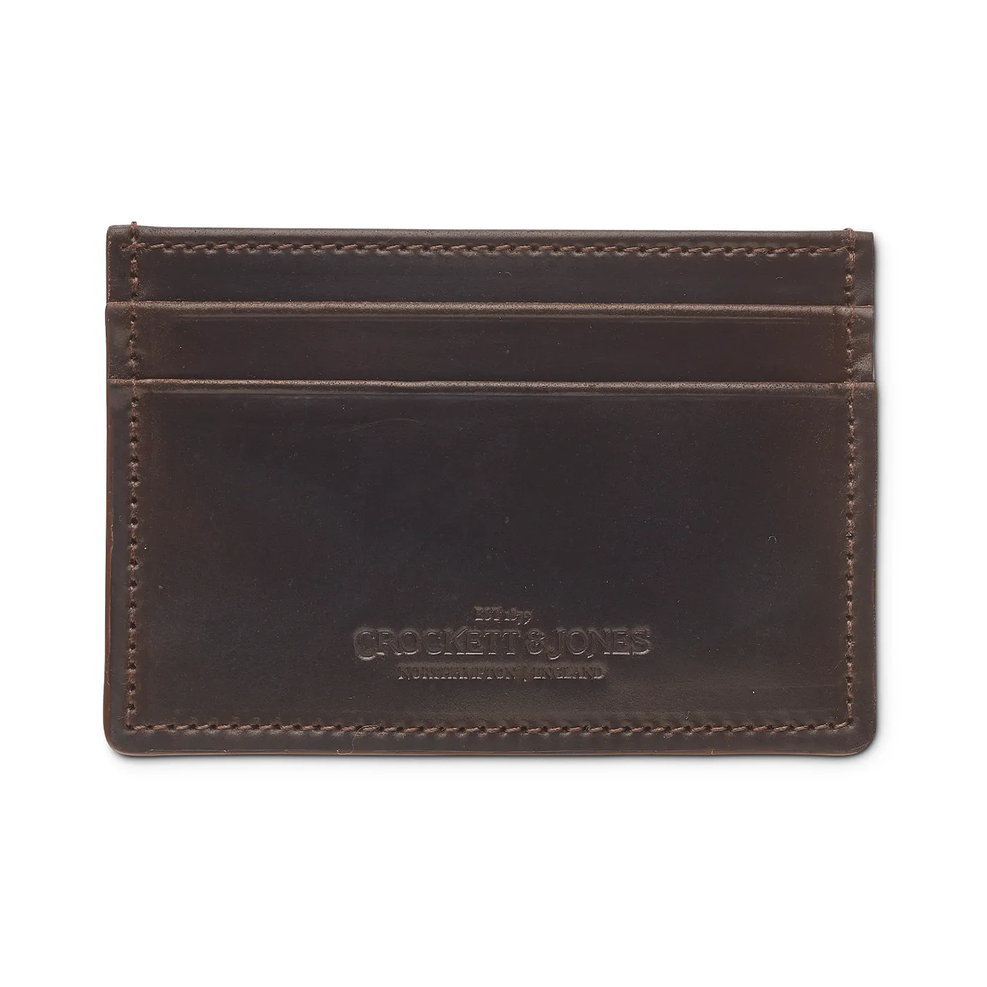 Card Holder Coffee Hurricane Hide sold by Crockett & Jones product image thumbnail 3