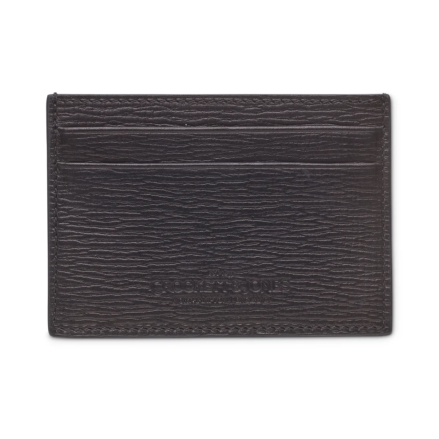 Card Holder Black Willow Grain sold by Crockett & Jones product image thumbnail 3