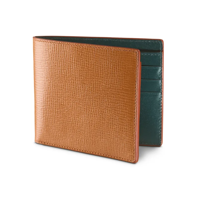 Billfold Wallet Tan Willow Grain sold by Crockett & Jones