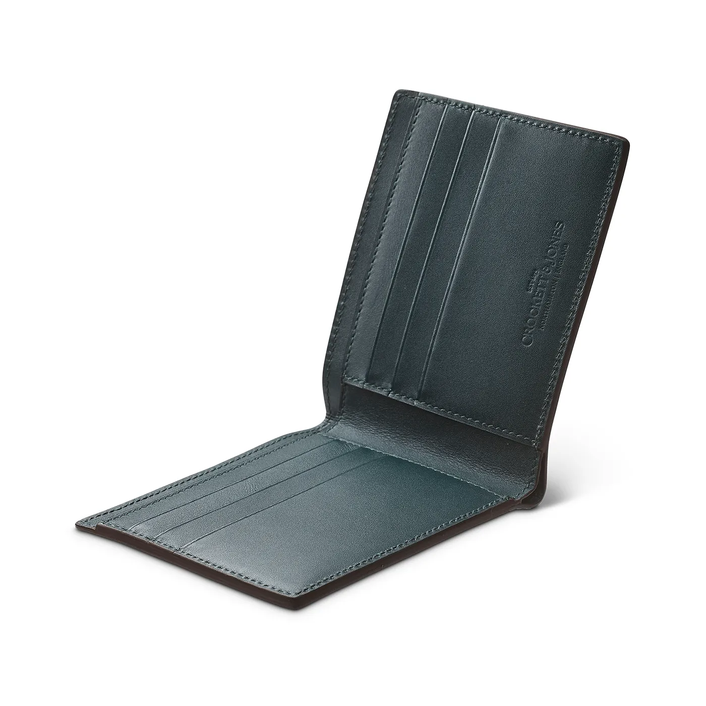 Billfold Wallet Coffee Hurricane Hide sold by Crockett & Jones product image thumbnail 3