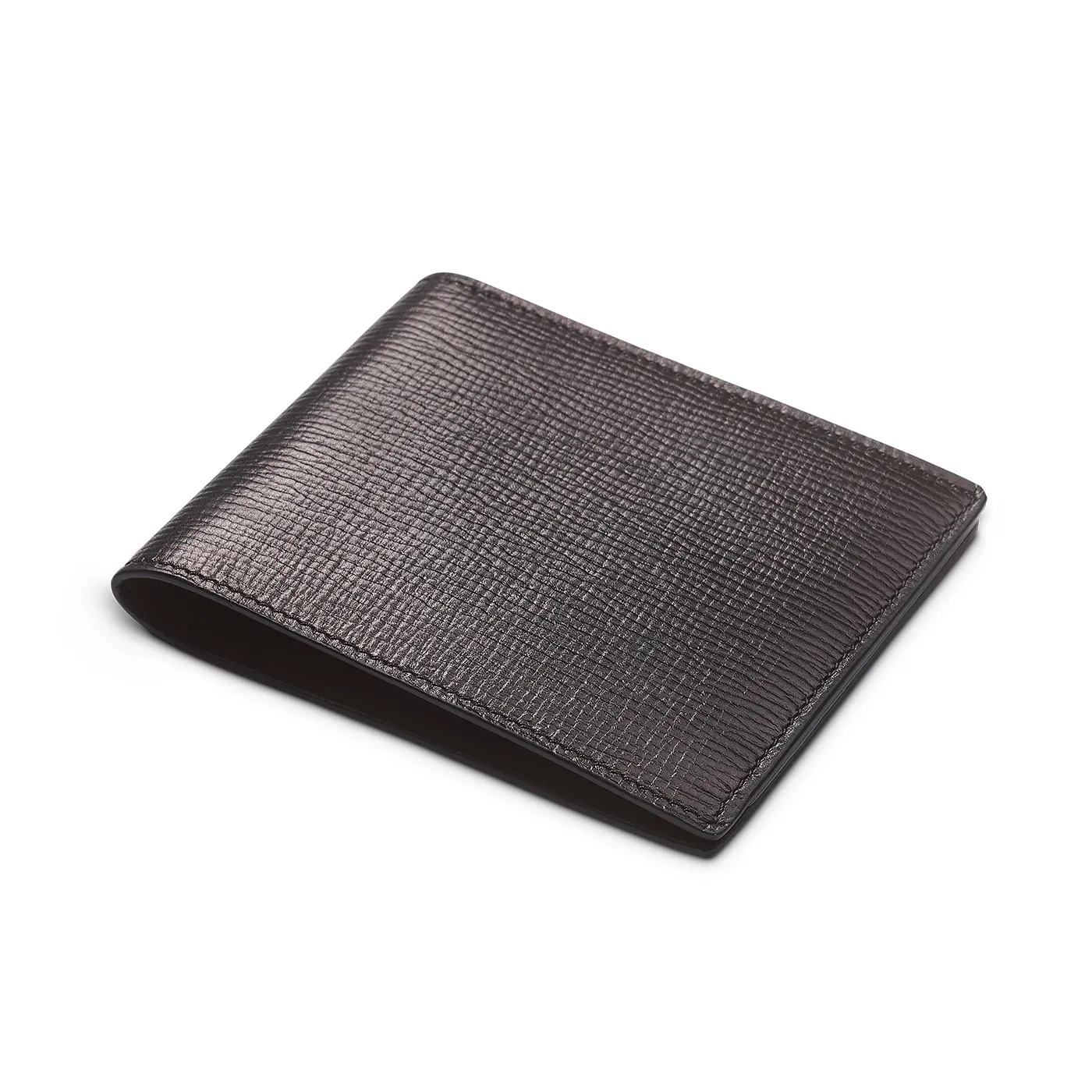 Billfold Wallet Black Willow Grain sold by Crockett & Jones product image thumbnail 2