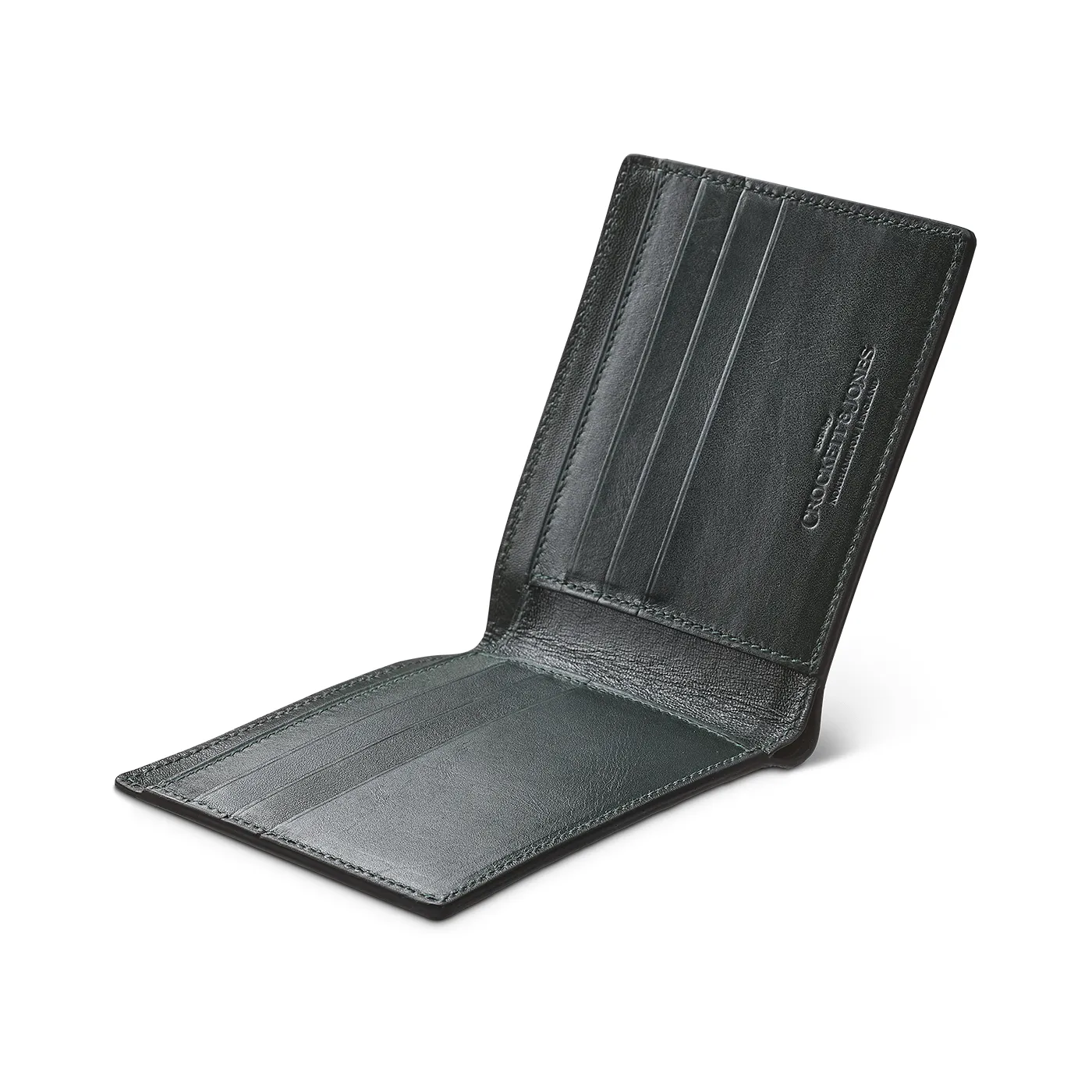 Billfold Wallet Black Willow Grain sold by Crockett & Jones product image thumbnail 3