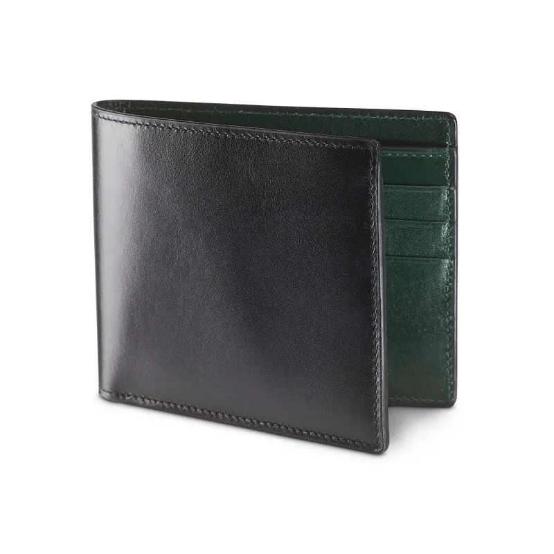 Billfold Wallet Black Calf sold by Crockett & Jones