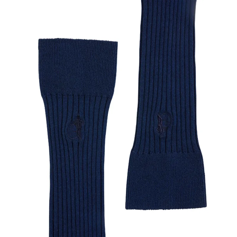 Simply Sartorial Socks - French Navy sold by Crockett & Jones