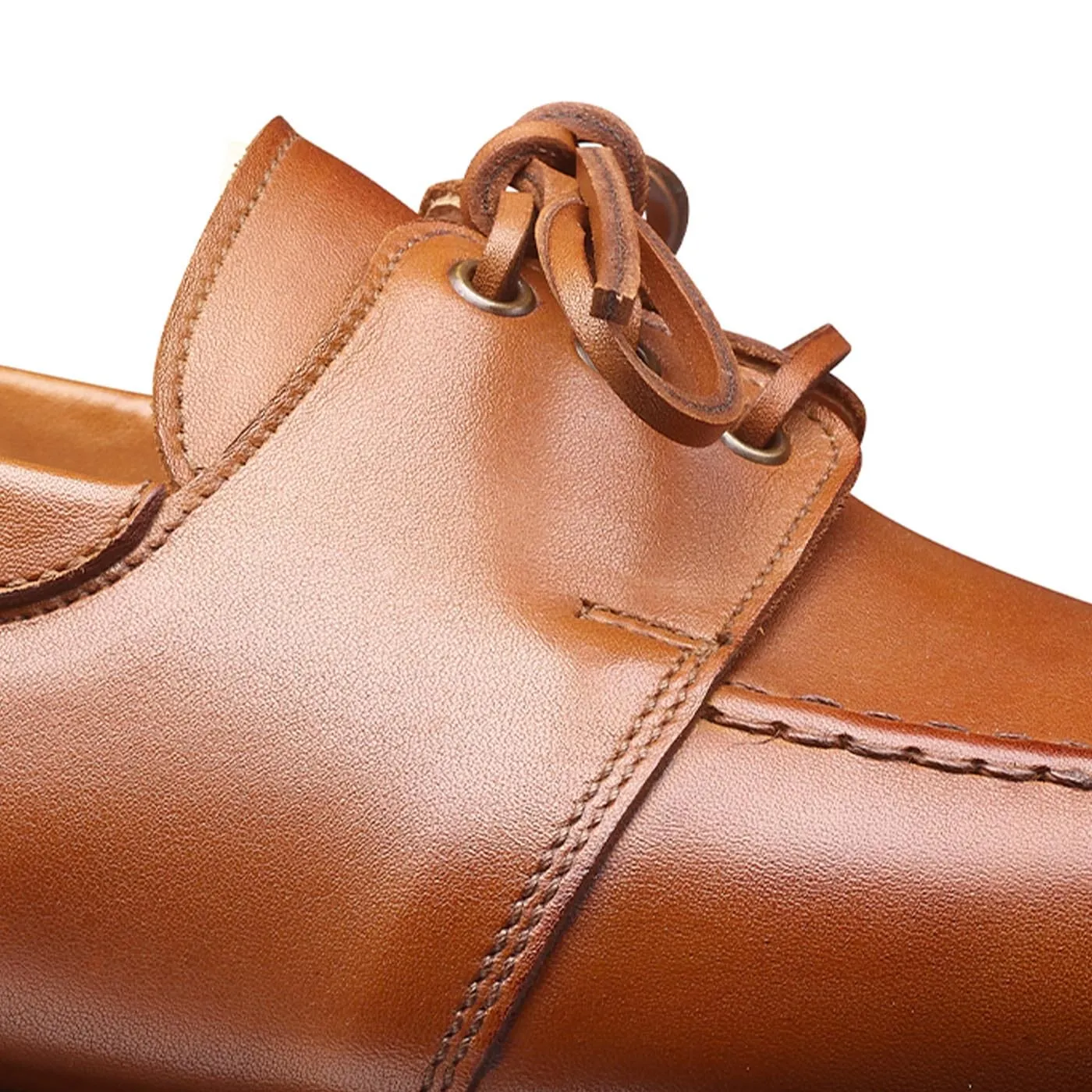 Falmouth Tan Wax Calf sold by Crockett & Jones product image thumbnail 5