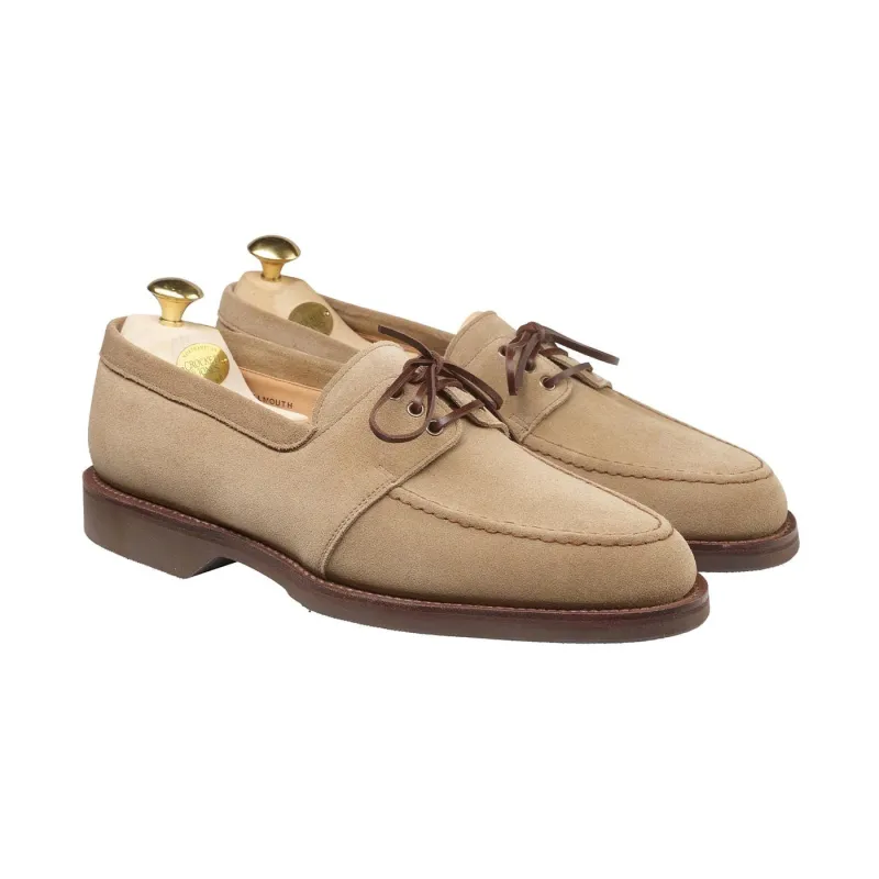 Falmouth Khaki Suede made by Crockett & Jones