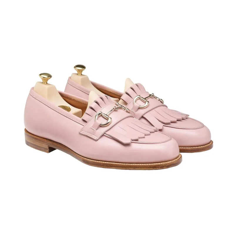 Clara Blush Pink Calf sold by Crockett & Jones
