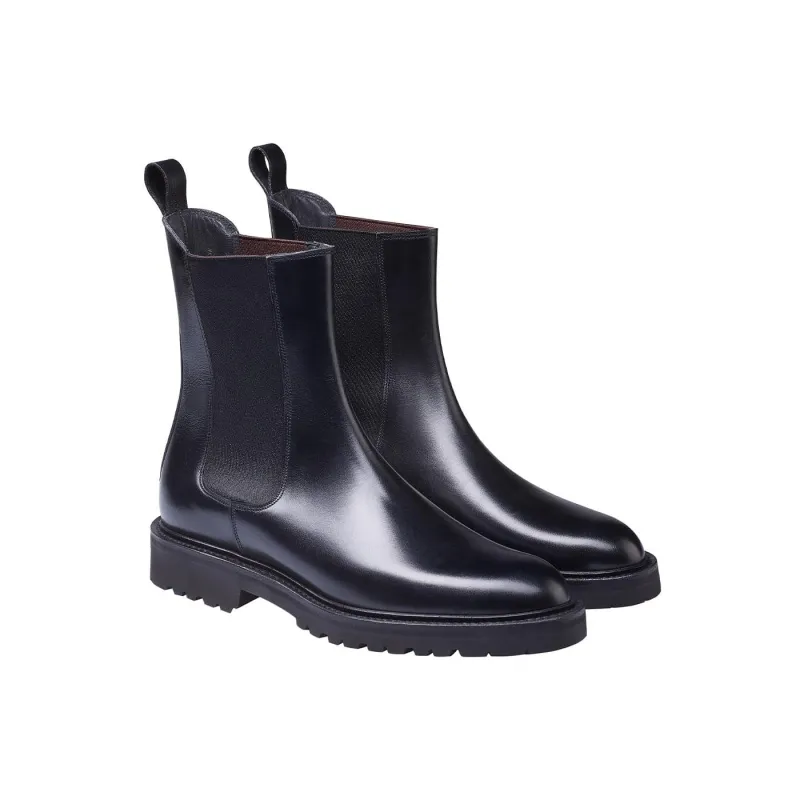 Ivy Black Calf made by Crockett & Jones