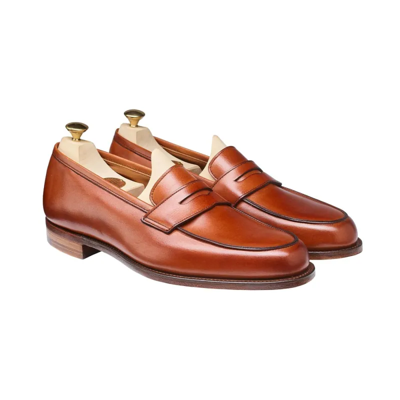 Elise Chestnut Burnished Calf sold by Crockett & Jones