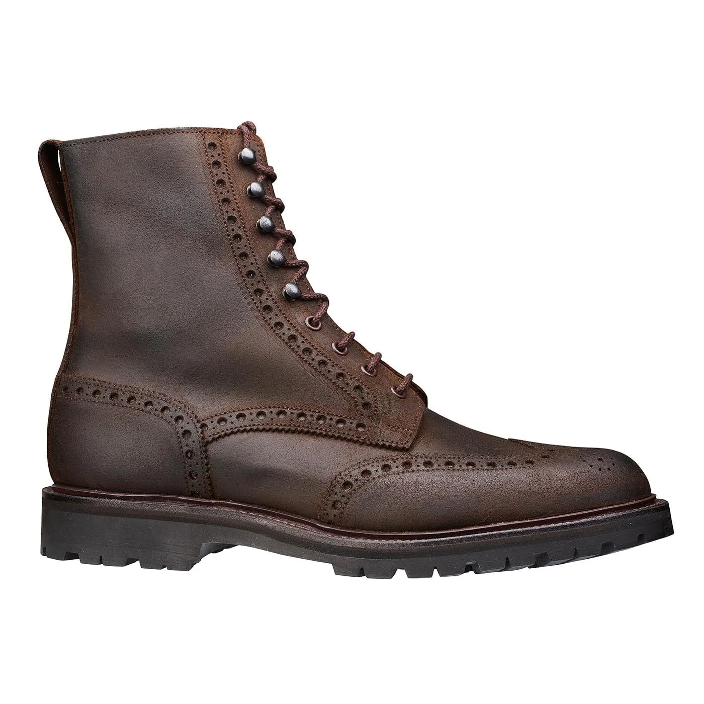 Islay Dark Brown Rough-Out Suede sold by Crockett & Jones product image thumbnail 3