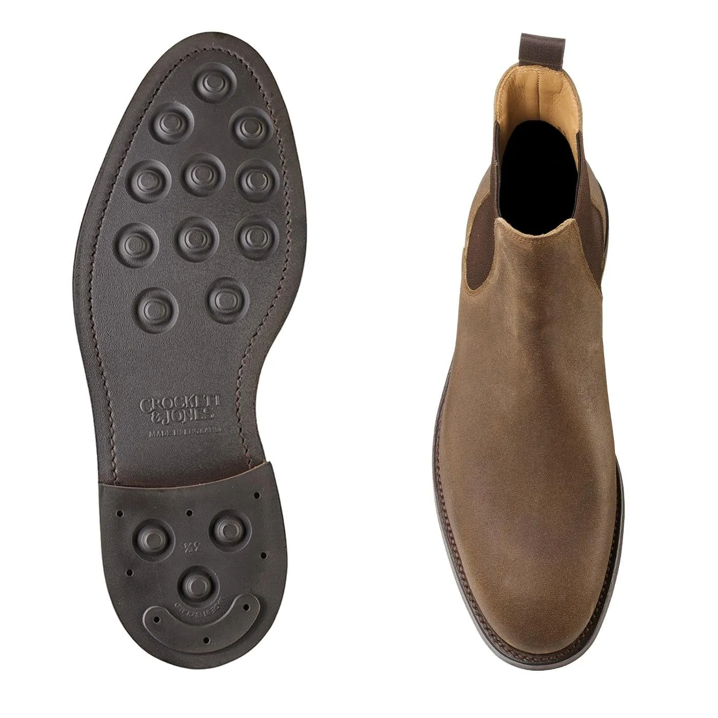 Chelsea 5 Natural Rough-Out Suede sold by Crockett & Jones product image thumbnail 2