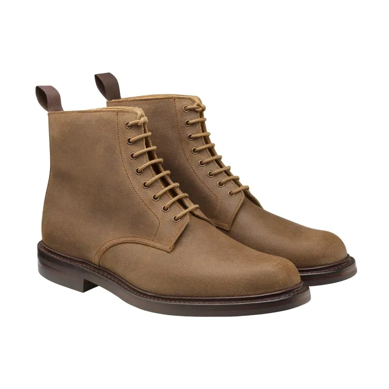Kelso Natural Rough-Out Suede made by Crockett & Jones