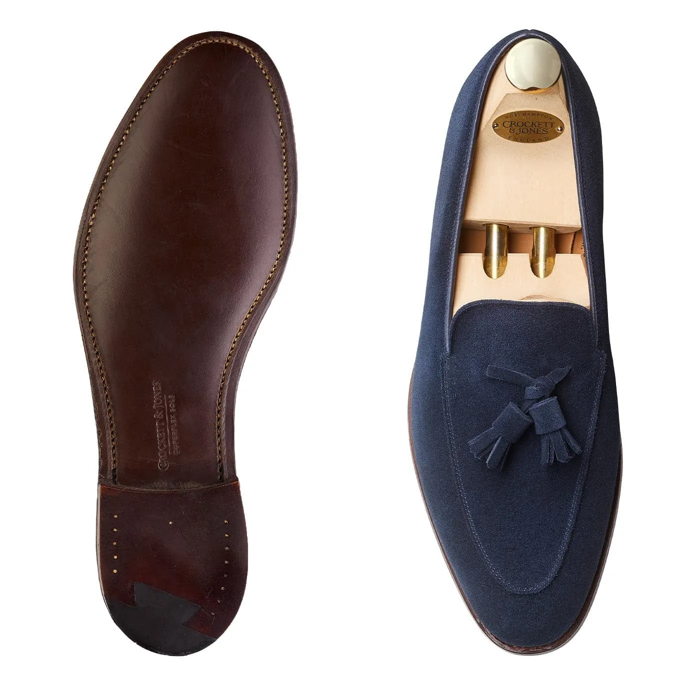 Antibes Ocean Calf Suede sold by Crockett & Jones product image thumbnail 2