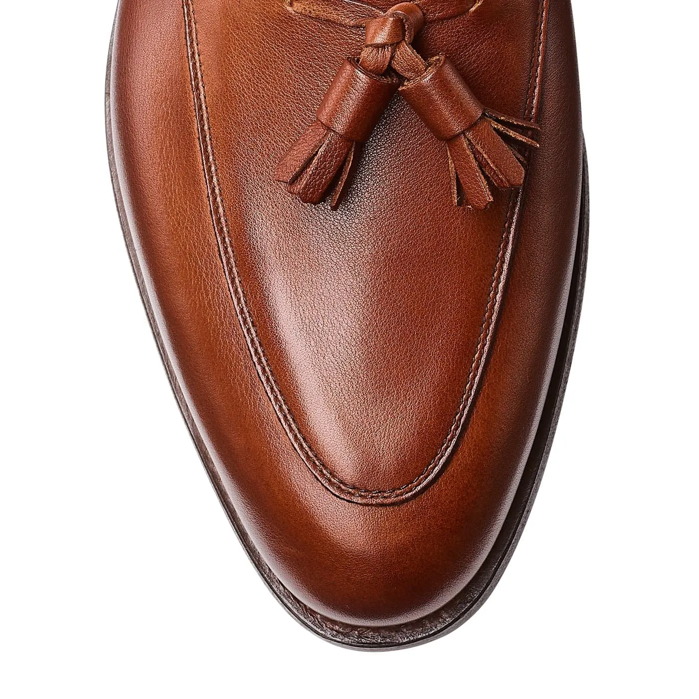 Antibes Chestnut Milled Calf sold by Crockett & Jones product image thumbnail 4