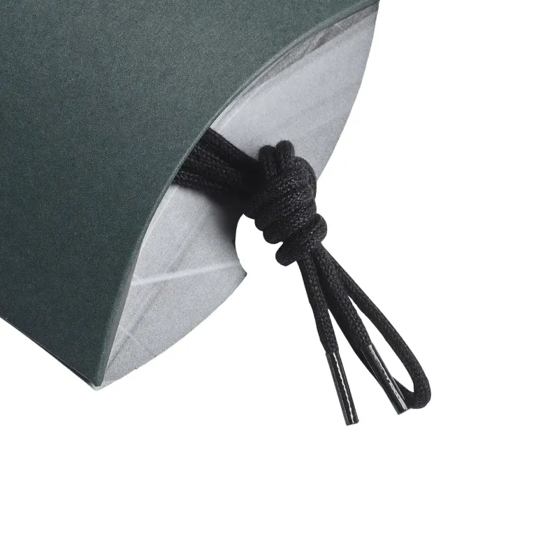 Black Cotton Laces - 70cm sold by Crockett & Jones