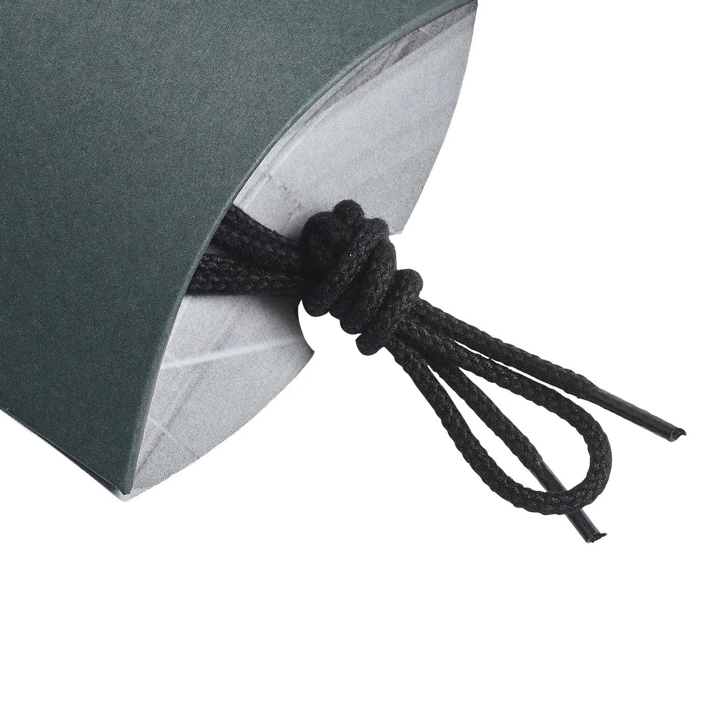 Black Braided Laces - 110cm sold by Crockett & Jones