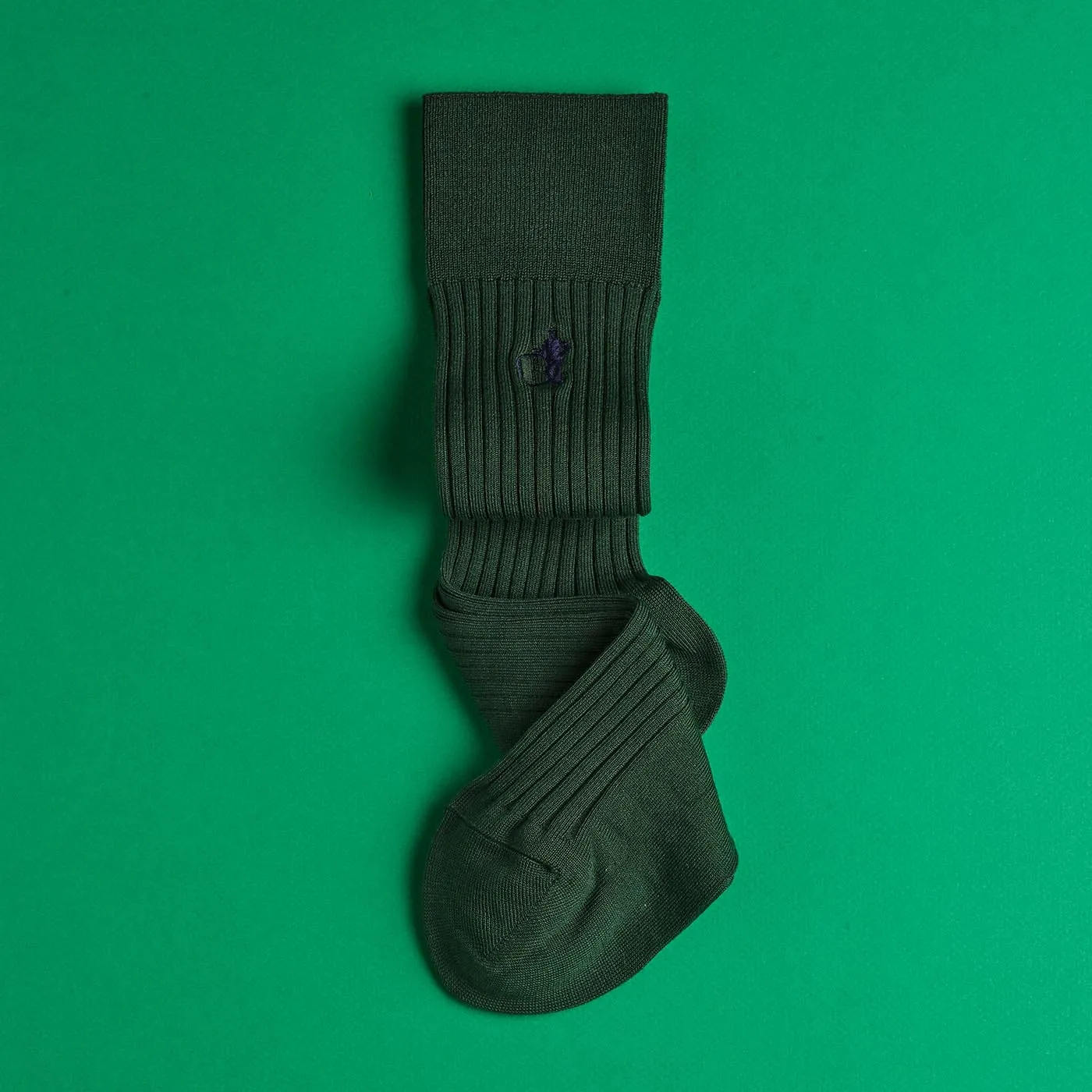Simply Sartorial Socks - British Racing Green sold by Crockett & Jones product image thumbnail 2