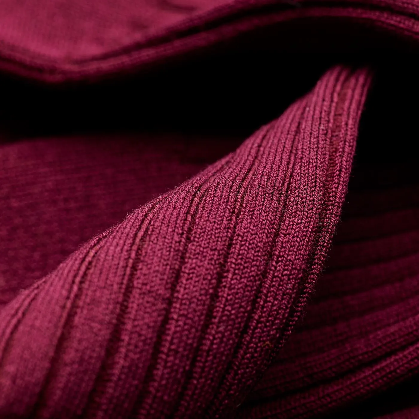 Simply Sartorial Socks - Rich Burgundy sold by Crockett & Jones product image thumbnail 3