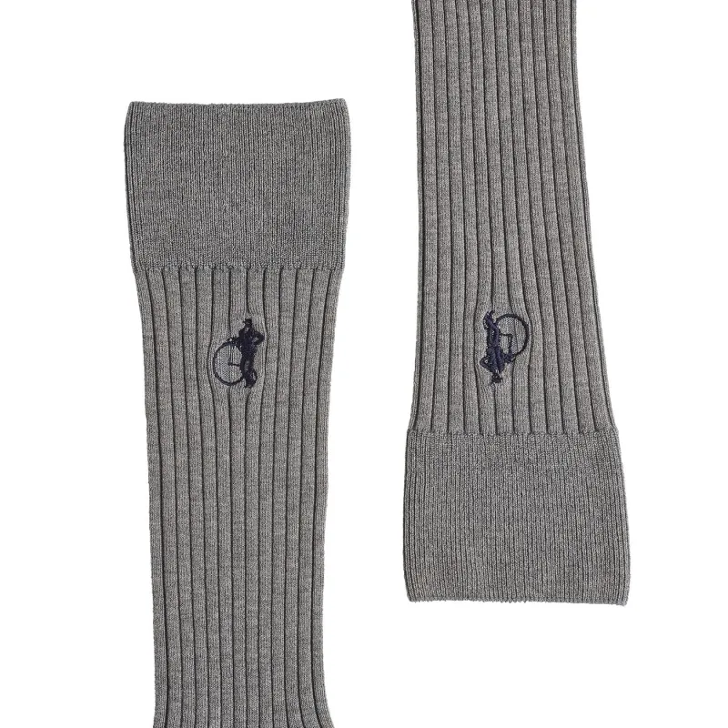 Simply Sartorial Socks - Earl Grey sold by Crockett & Jones