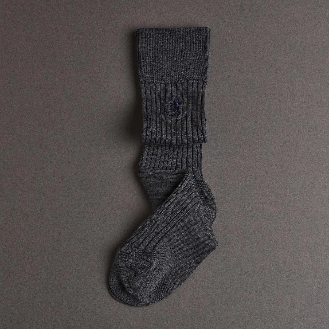 Simply Sartorial Socks - Dark Grey sold by Crockett & Jones product image thumbnail 2