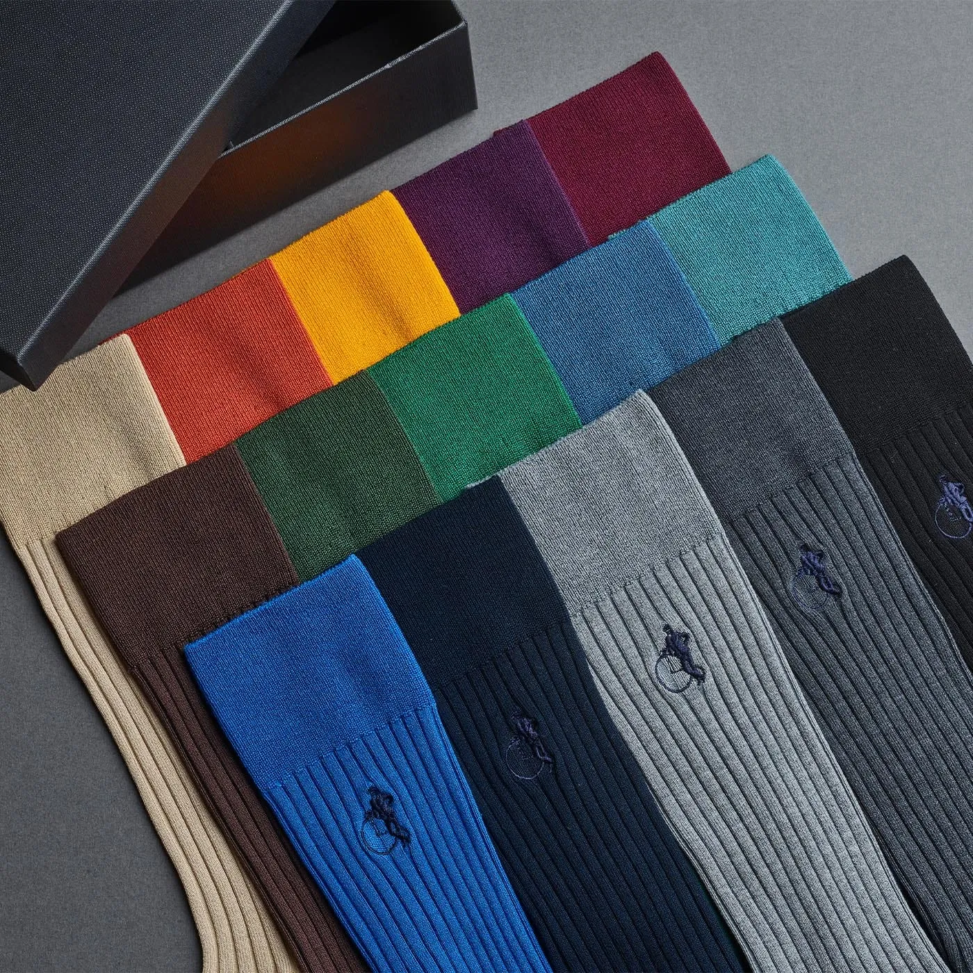 Simply Sartorial Socks - 15 Pair Gift Box sold by Crockett & Jones product image thumbnail 2