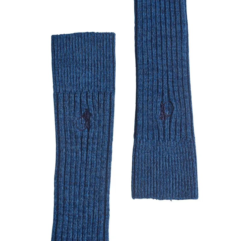 Boot Socks - Storm Blue sold by Crockett & Jones