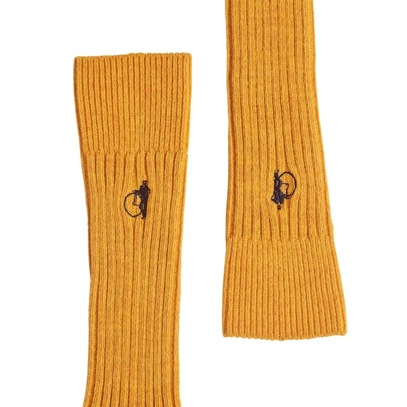 Boot Socks - Saffron sold by Crockett & Jones