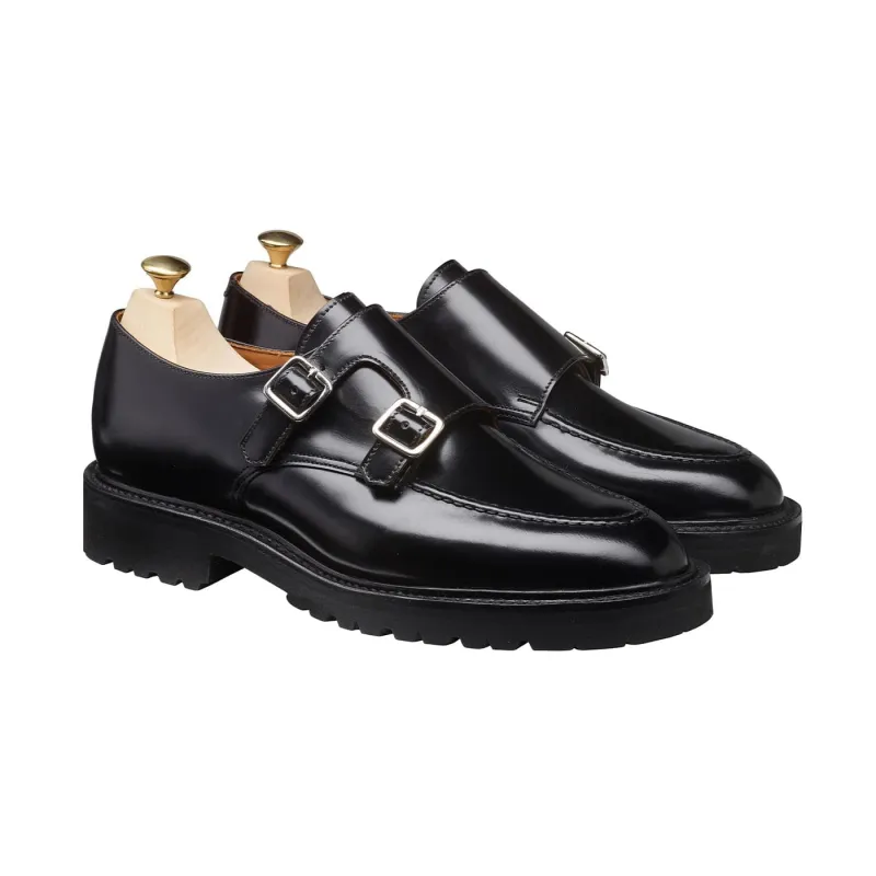 Ava in Black Cavalry Calf sold by Crockett & Jones
