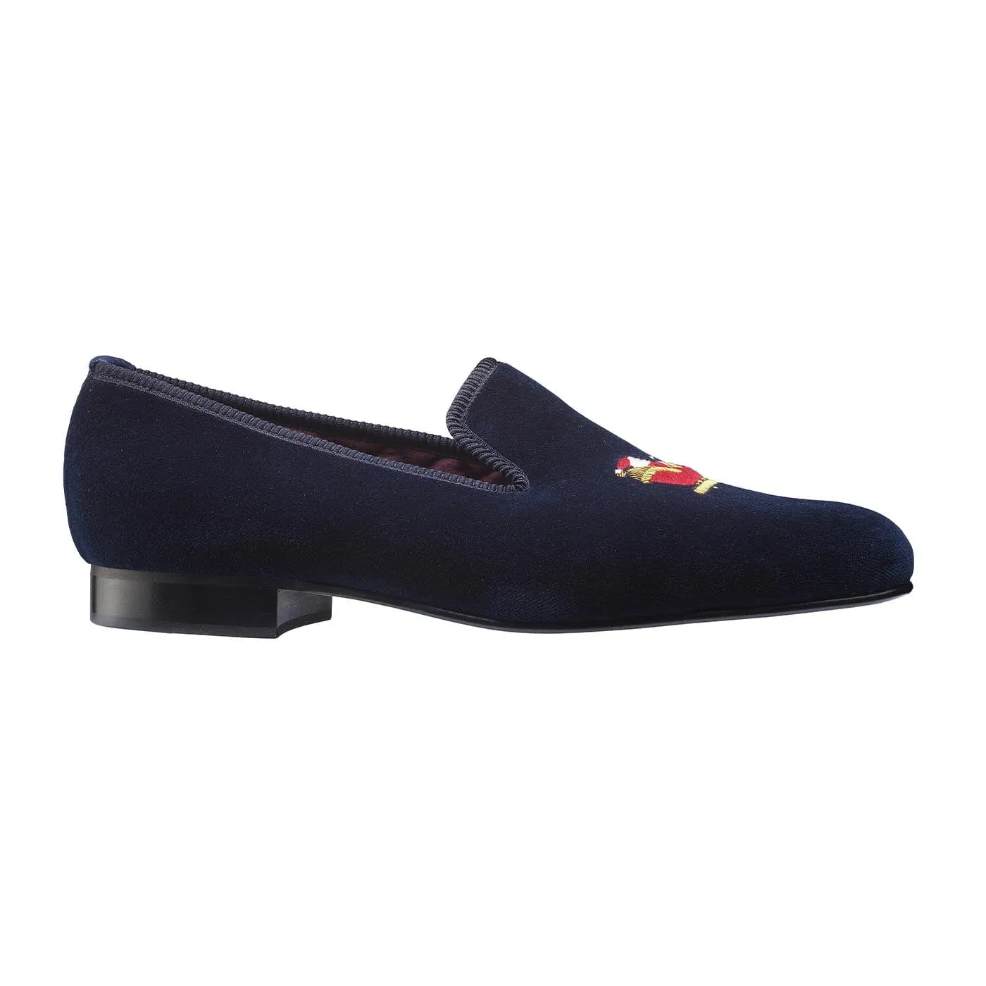 Santa Navy Velvet sold by Crockett & Jones product image thumbnail 3