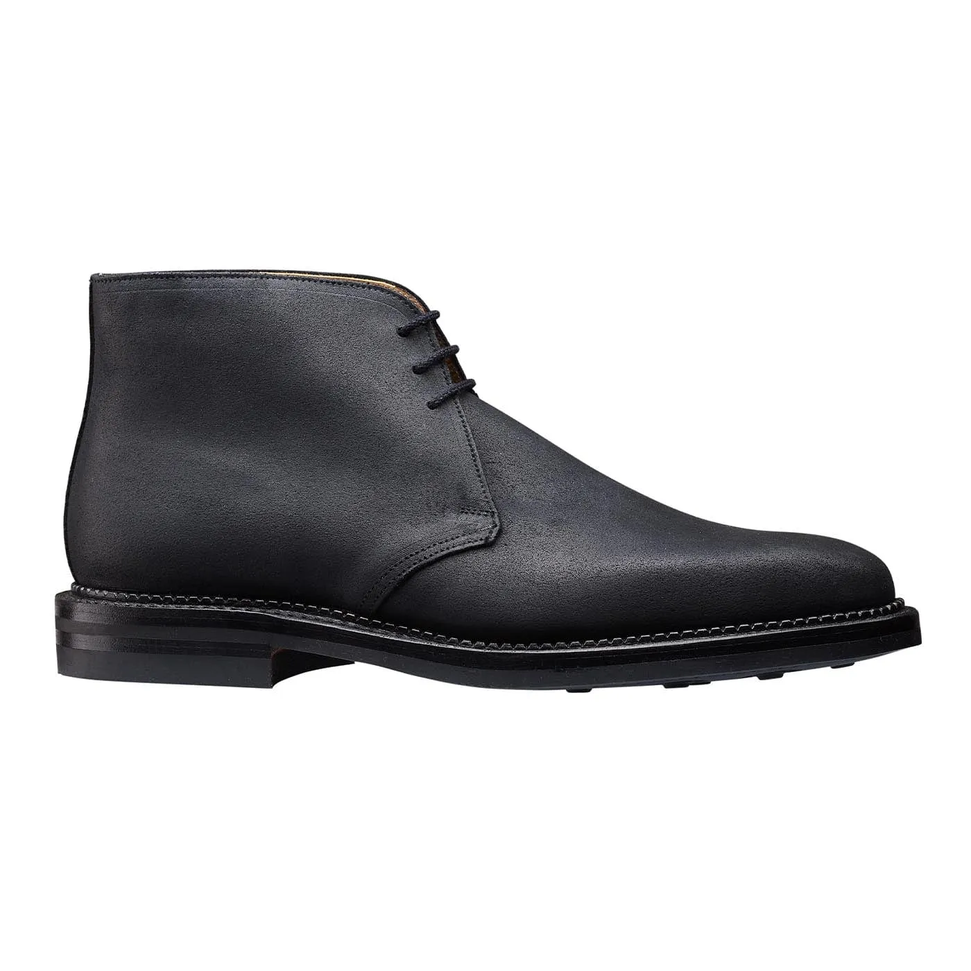 Molton Black Rough-Out Suede sold by Crockett & Jones product image thumbnail 3