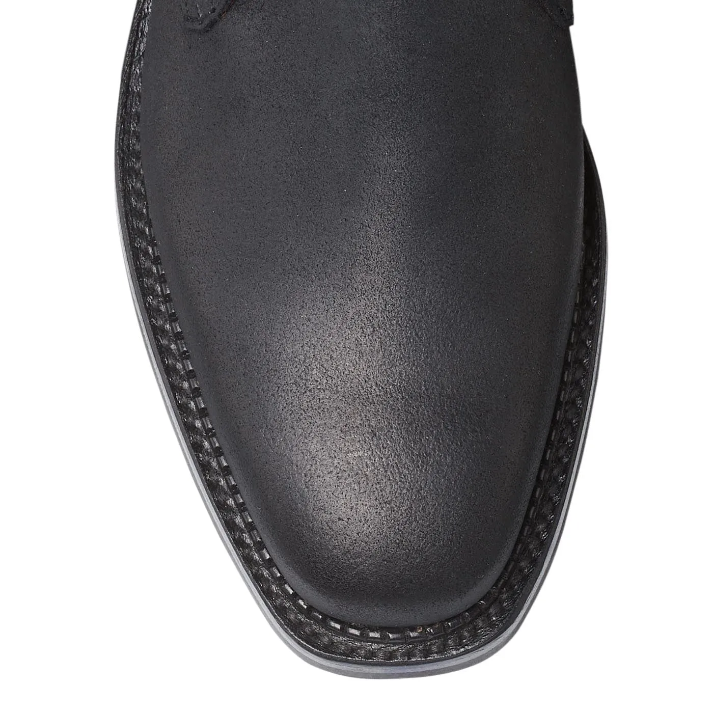 Molton Black Rough-Out Suede sold by Crockett & Jones product image thumbnail 4