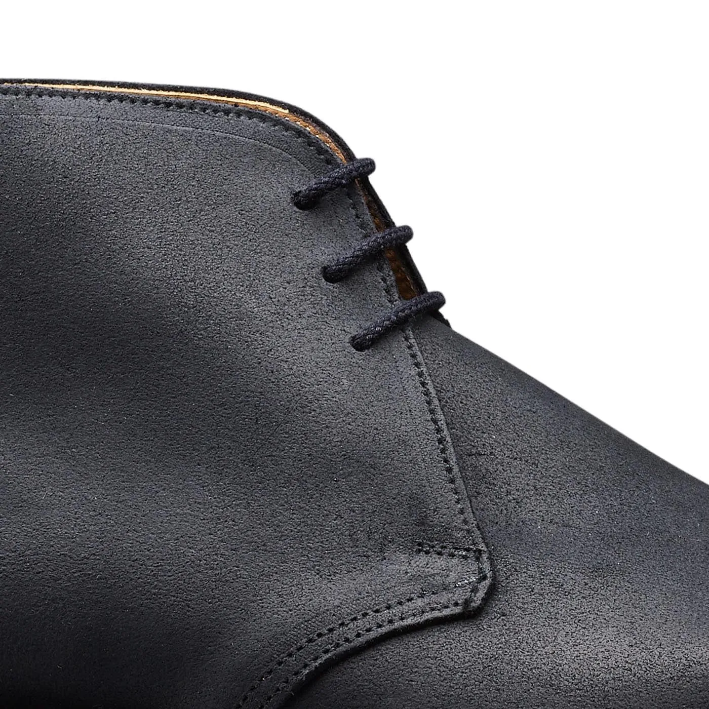 Molton Black Rough-Out Suede sold by Crockett & Jones product image thumbnail 5