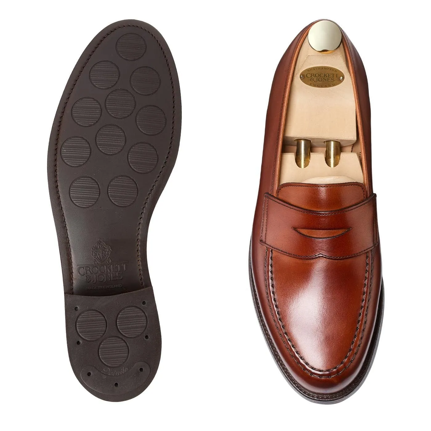Boston Chestnut Burnished Calf sold by Crockett & Jones product image thumbnail 2