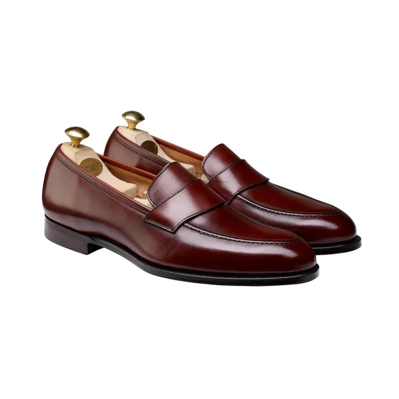 Harcourt Chestnut Antique Calf made by Crockett & Jones