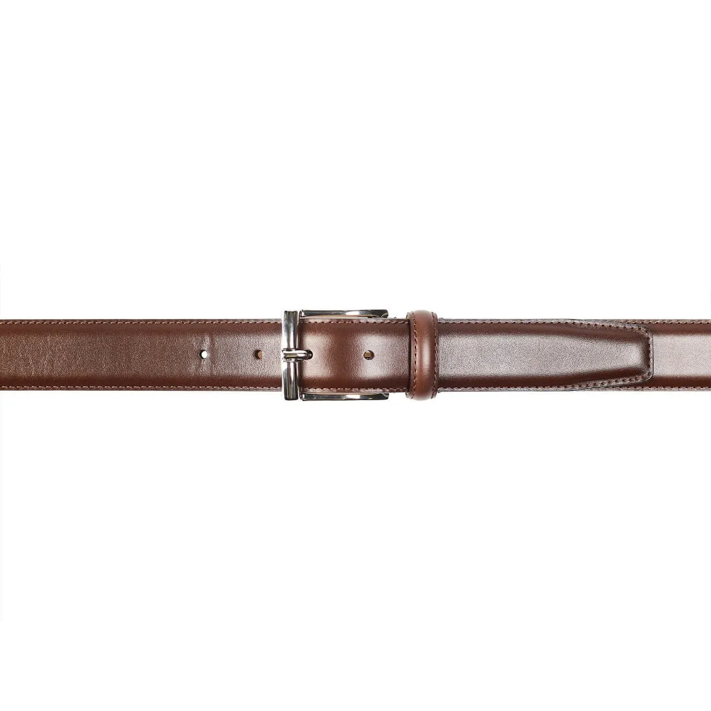 Belt Dark Brown Burnished Calf sold by Crockett & Jones product image thumbnail 3