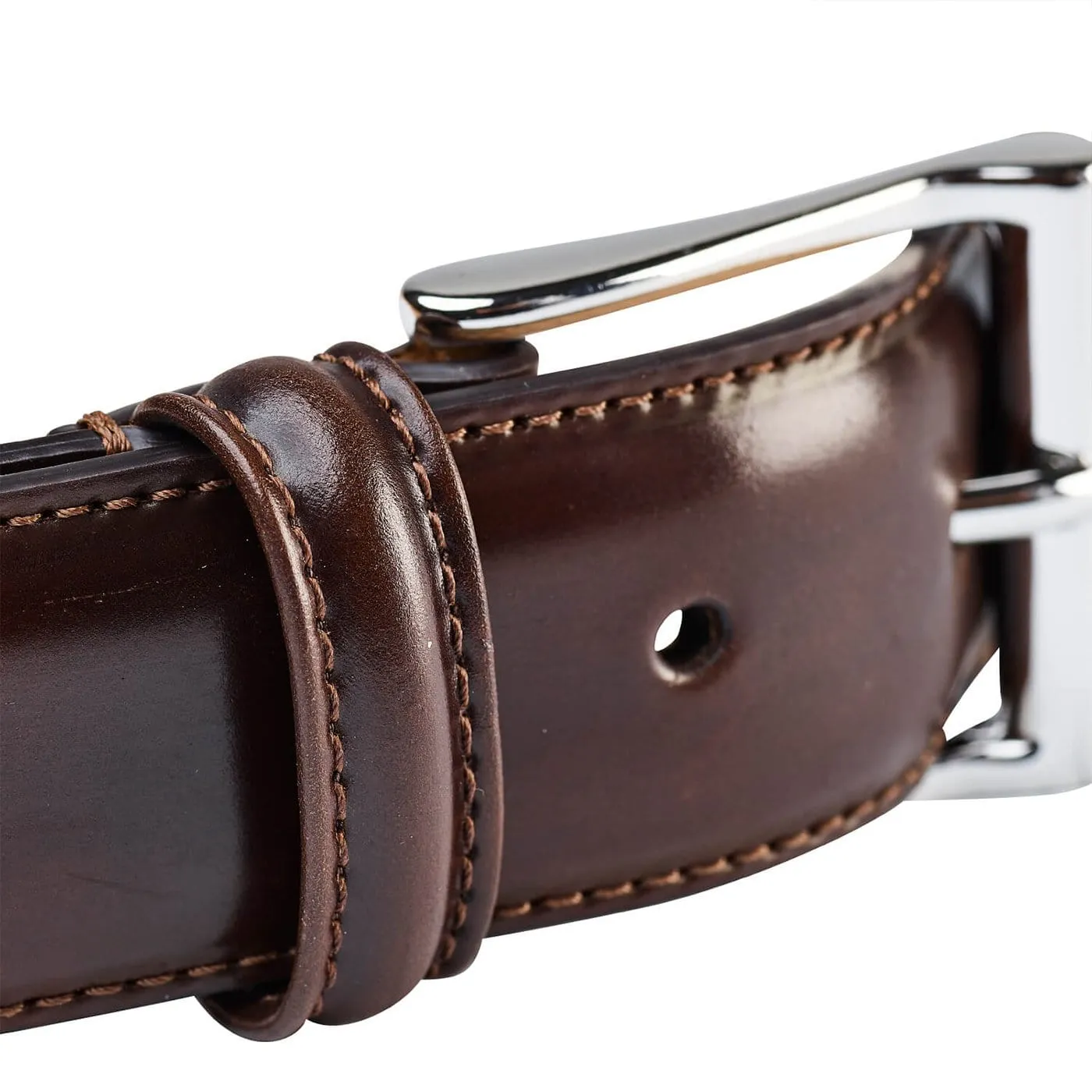 Belt Dark Brown Cordovan sold by Crockett & Jones product image thumbnail 2