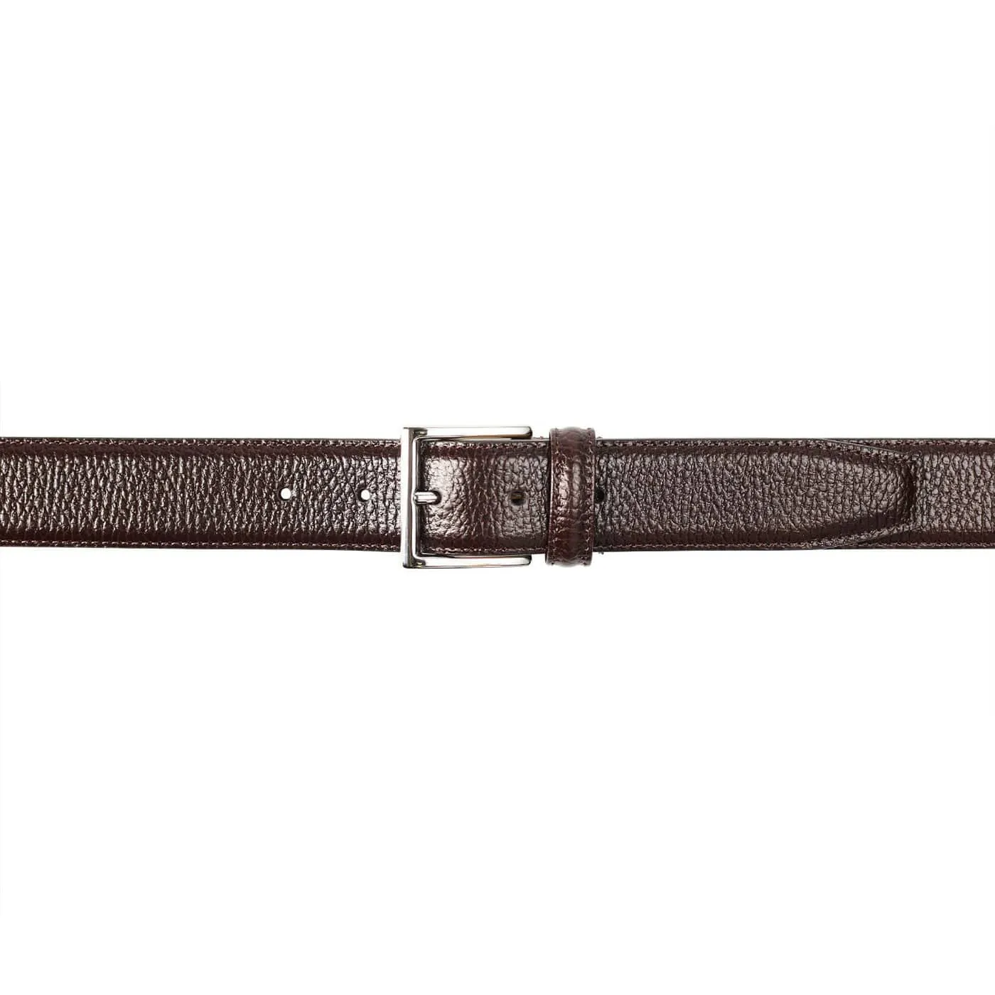 Belt Dark Brown Country Calf sold by Crockett & Jones product image thumbnail 3