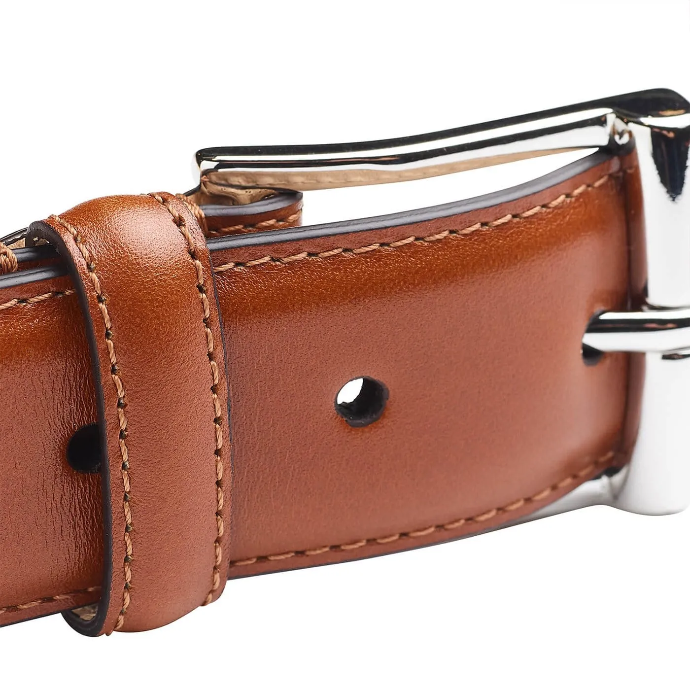 Belt Tan Calf sold by Crockett & Jones product image thumbnail 2