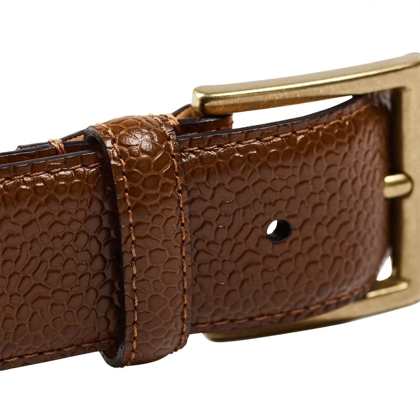 Belt Tan Scotch Grain sold by Crockett & Jones product image thumbnail 2