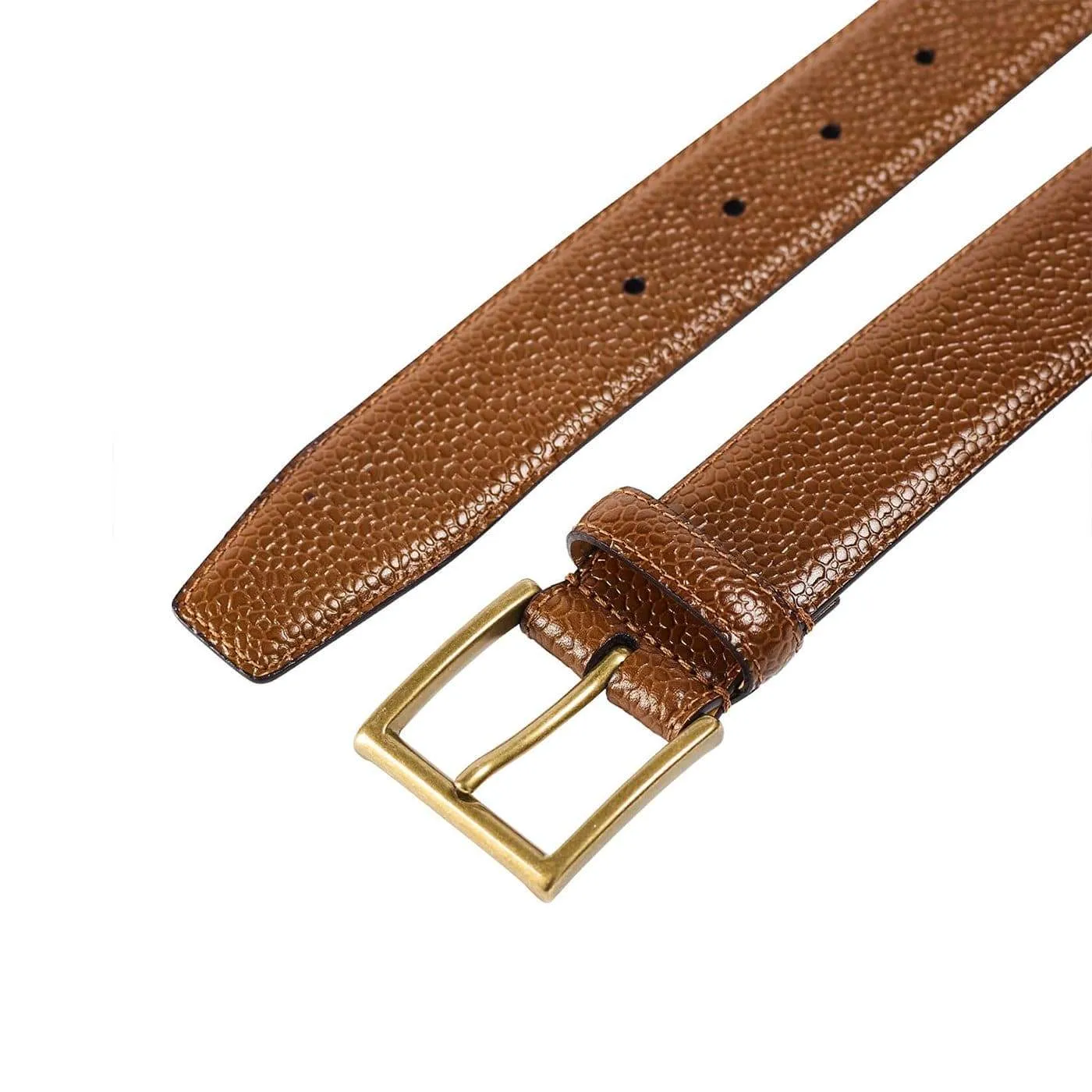 Belt Tan Scotch Grain sold by Crockett & Jones