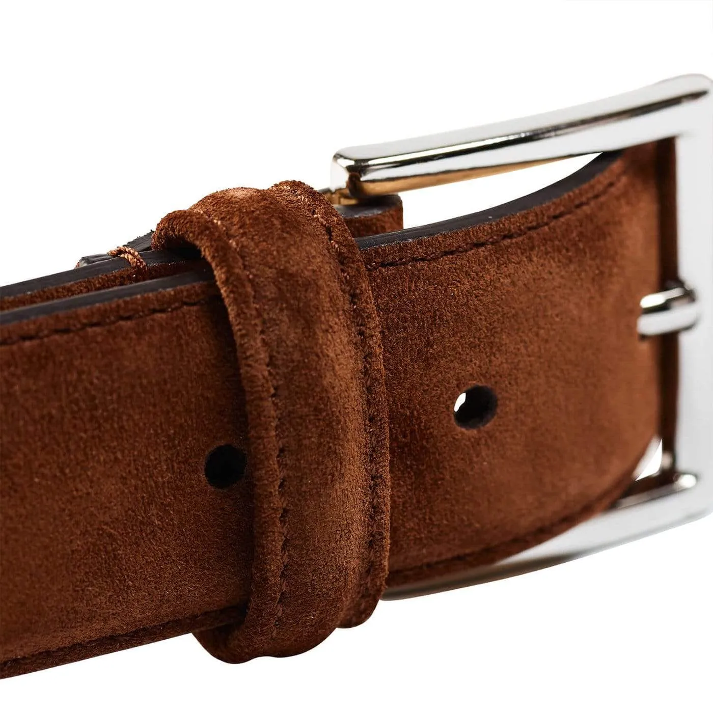 Belt Polo Brown Suede sold by Crockett & Jones product image thumbnail 2