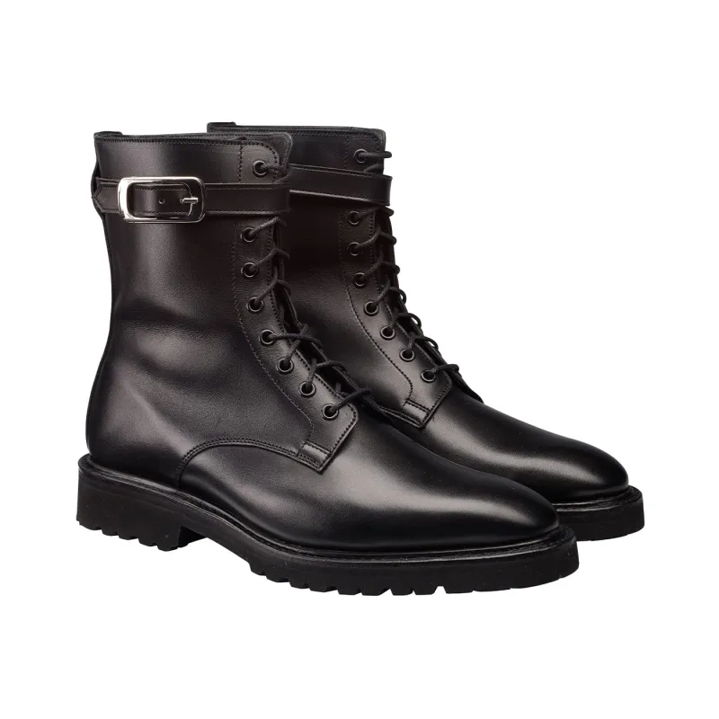 Molly Black Calf made by Crockett & Jones
