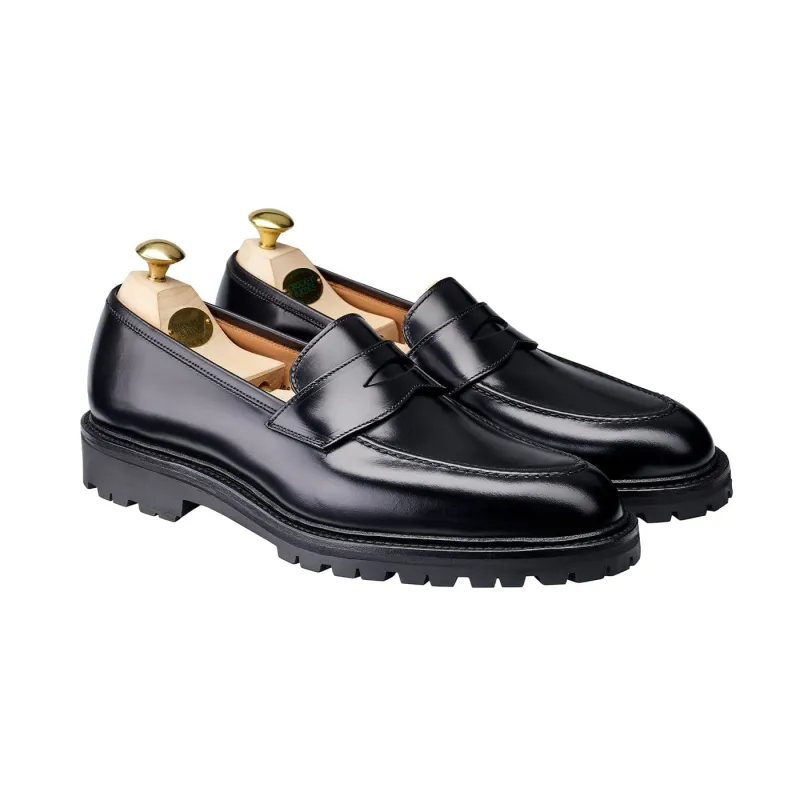 Henley 3 Black Cavalry Calf made by Crockett & Jones