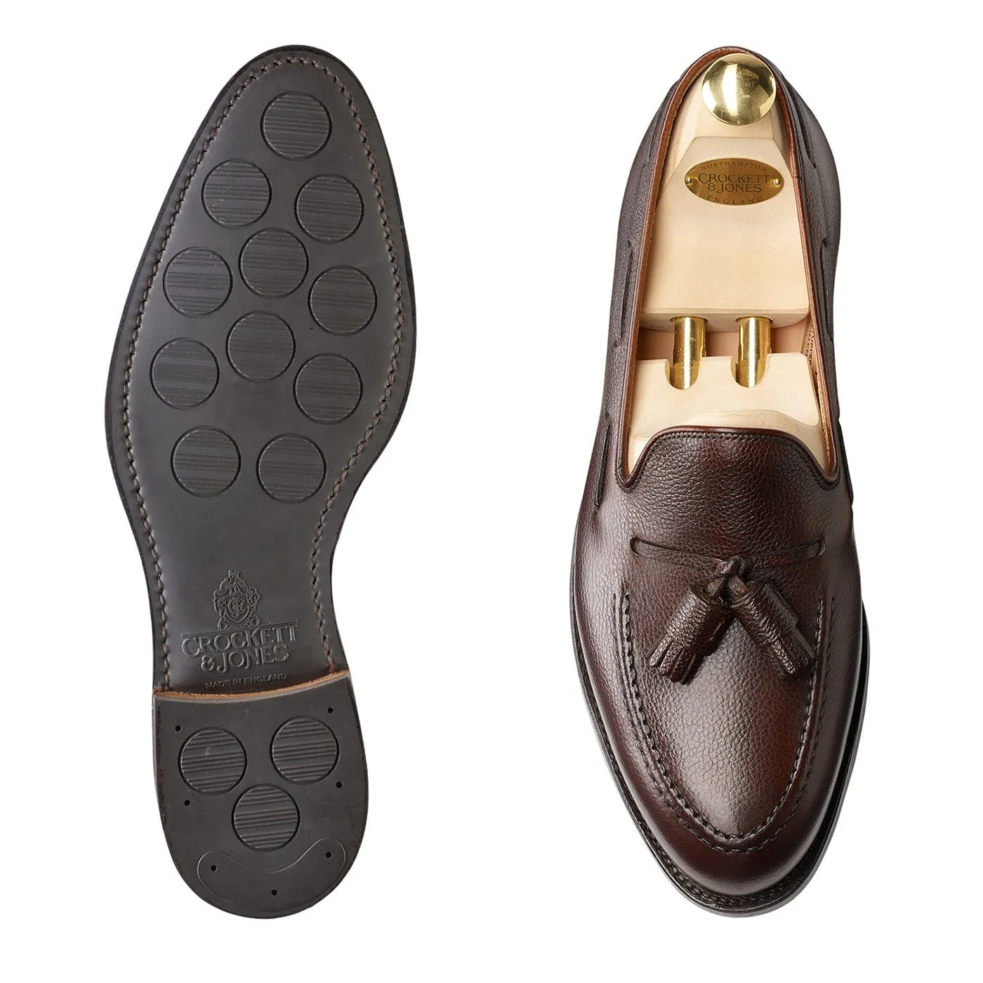 Cavendish Dark Brown Pebble Grain sold by Crockett & Jones product image thumbnail 2