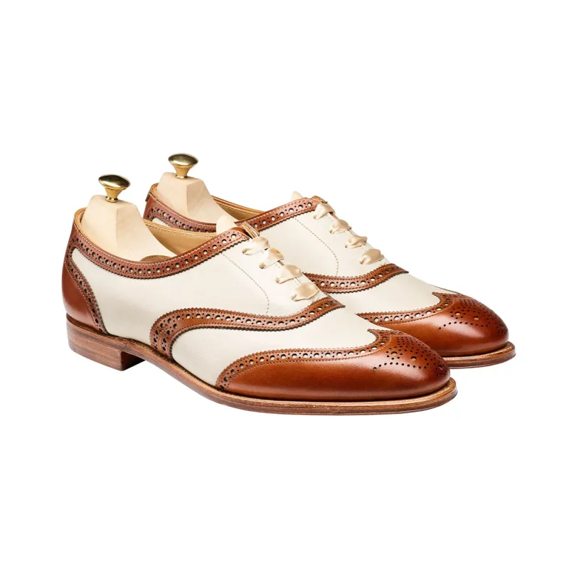Alice Tan & Ivory Burnished Calf sold by Crockett & Jones