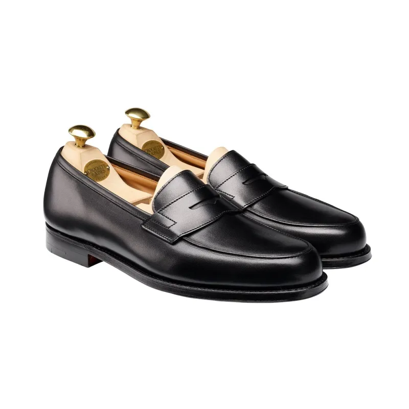 Grantham 2 Black Calf made by Crockett & Jones
