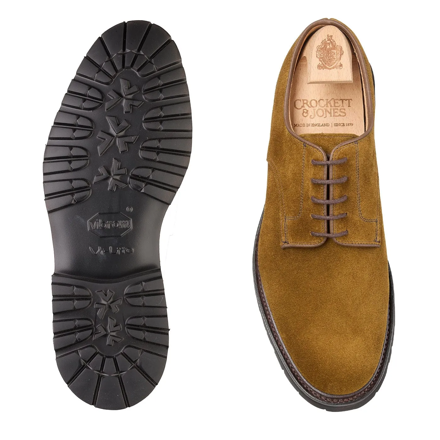 Windermere Seaweed Suede sold by Crockett & Jones product image thumbnail 2
