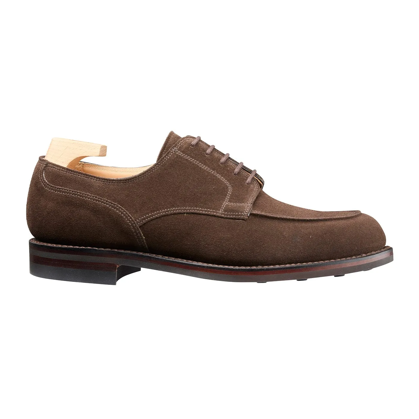 Dover Dark Brown Suede sold by Crockett & Jones product image thumbnail 3
