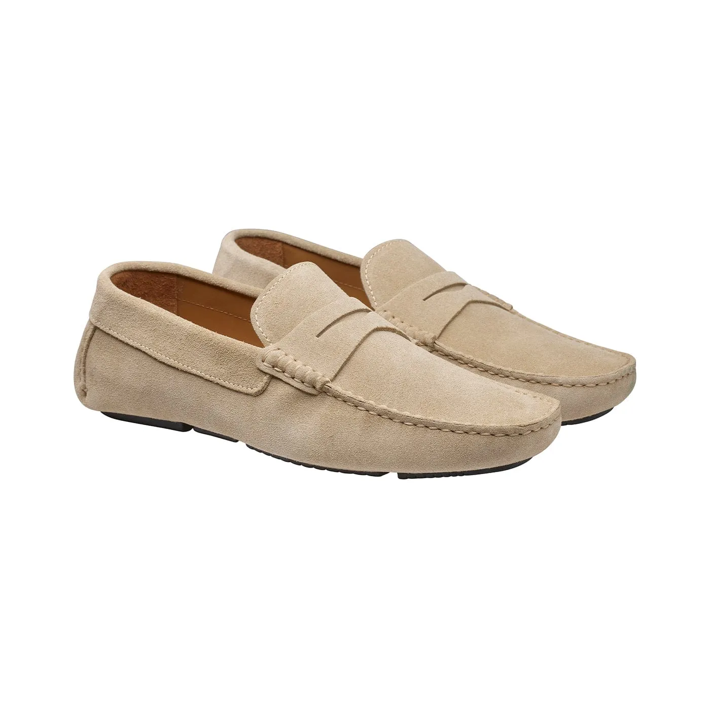 Torino Taupe Suede sold by Crockett & Jones