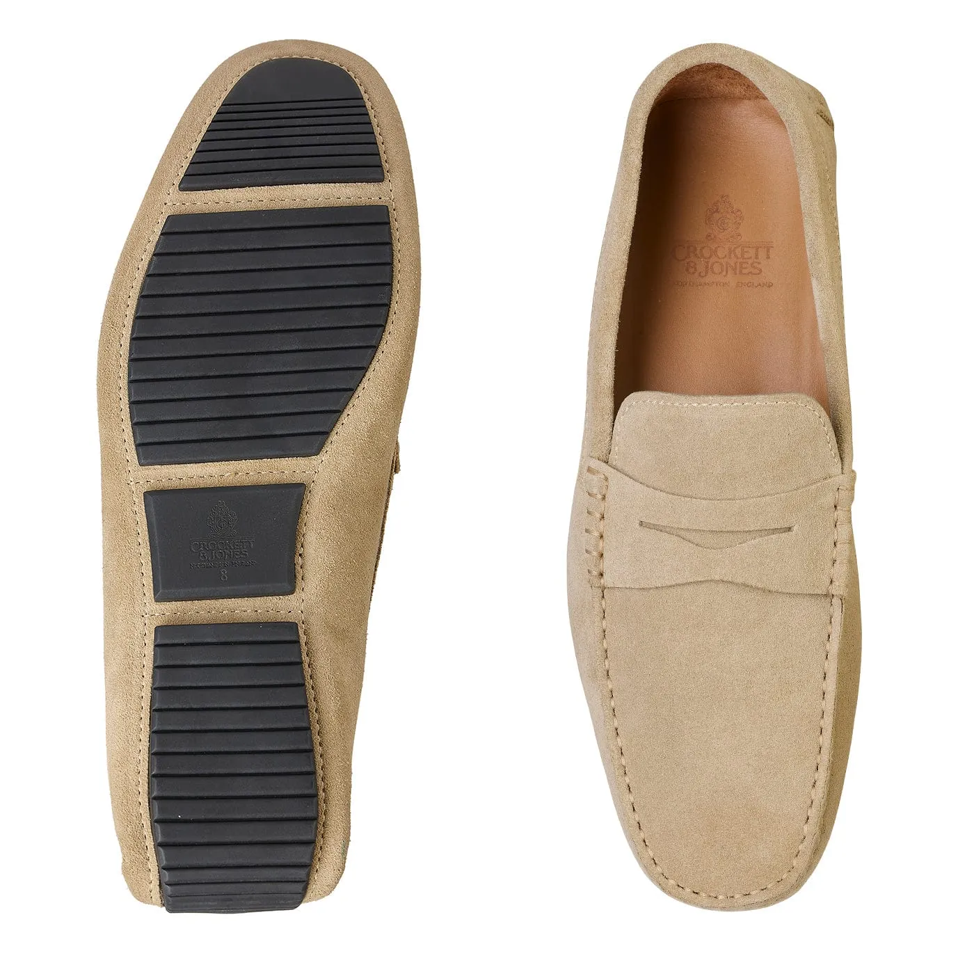 Torino Taupe Suede sold by Crockett & Jones product image thumbnail 2